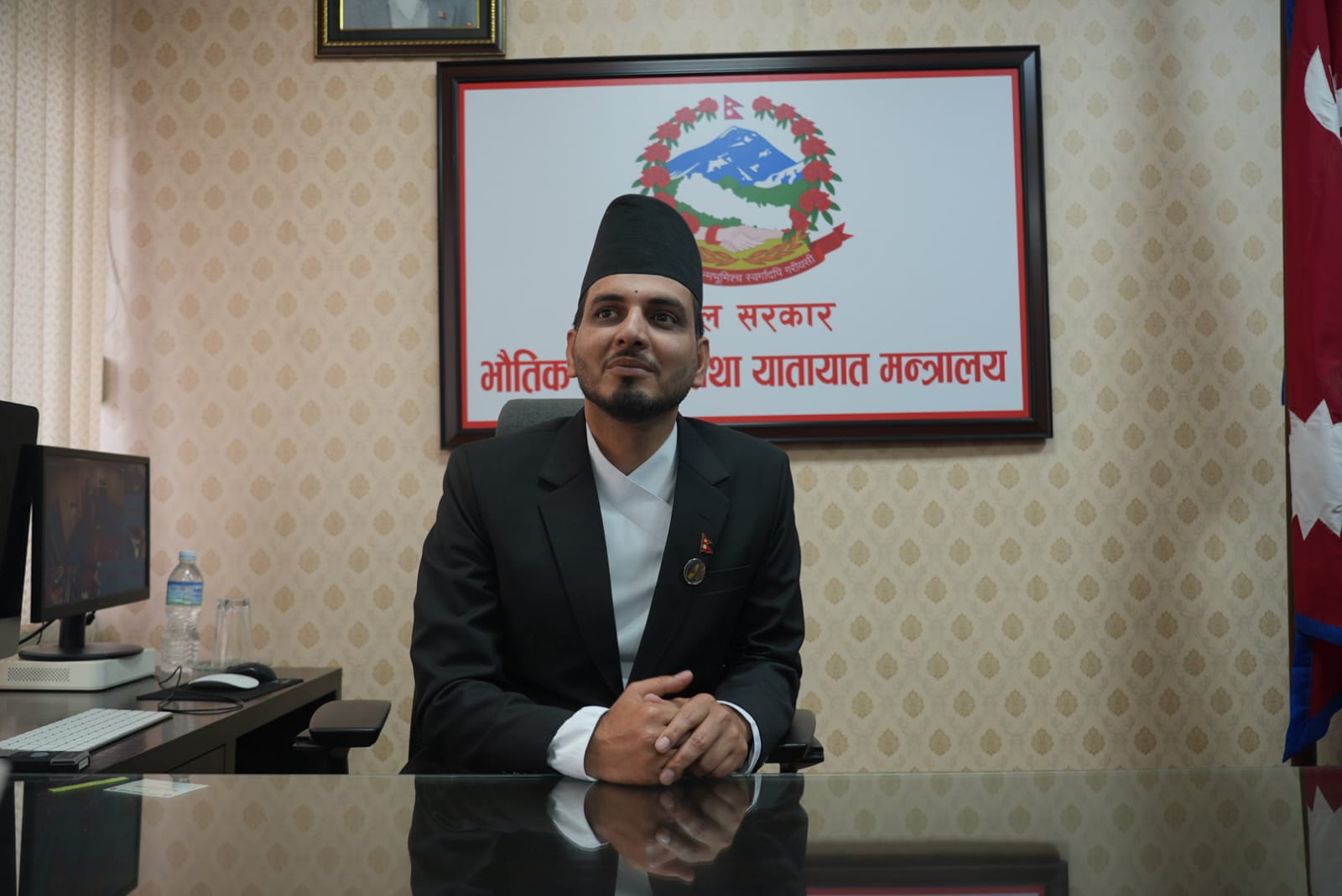 नवनियुक्त पूर्वाधारमन्त्री सुनिल लम्साल : पेशाले सिभिल इन्जिनियर, फोहोर व्यवस्थापनमा पीएचडी गर्दै